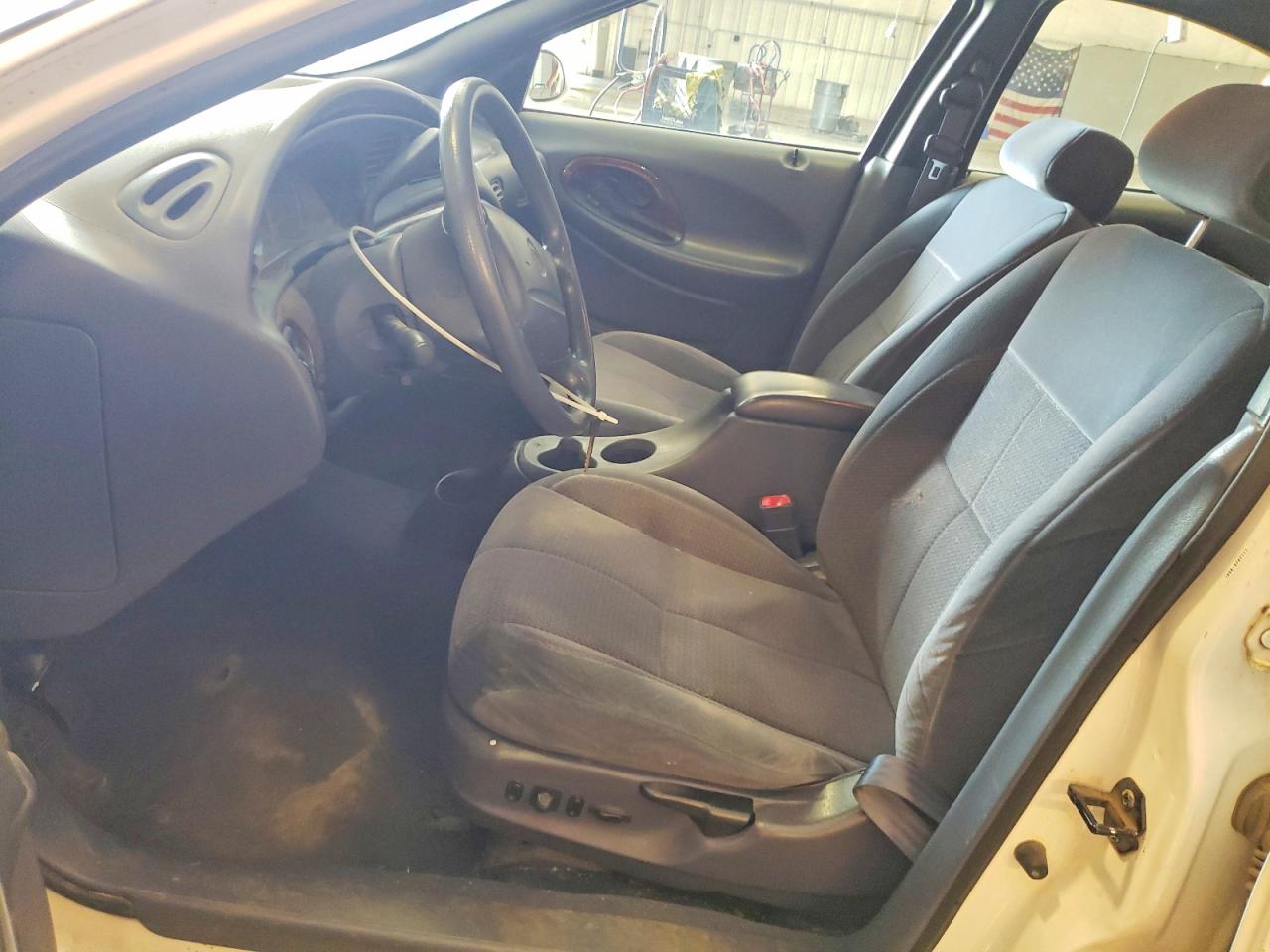 1999 Mercury Sable Gs White vin: 1MEFM50U8XA623240