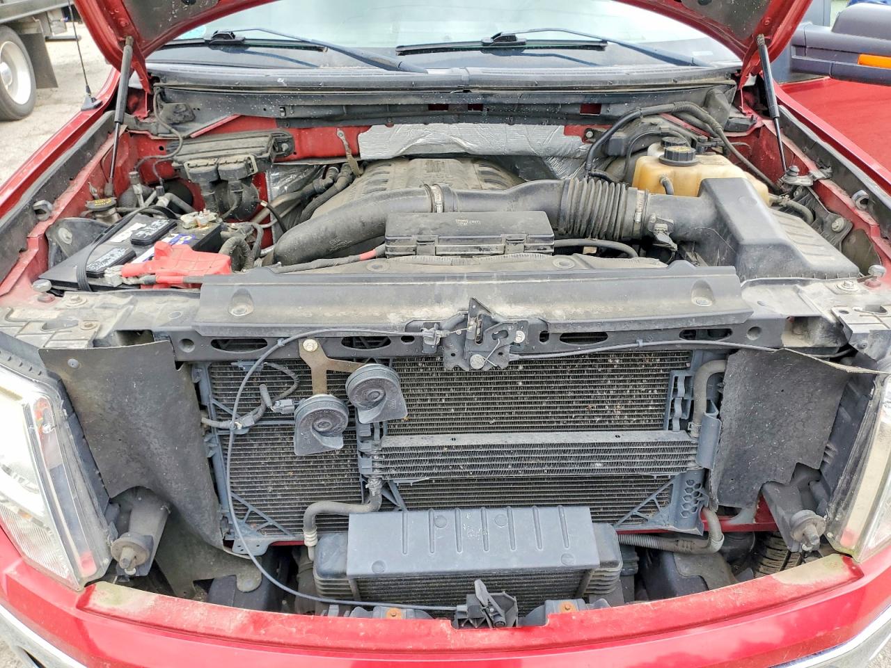 2011 Ford F150 Supercrew Красный vin: 1FTFW1ET9BFC92703