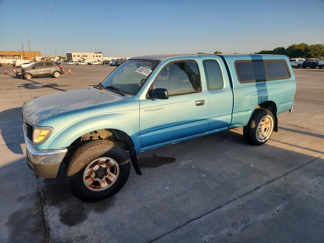 1997 Toyota Tacoma Base Бирюзовый vin: 4TAWM72NXVZ236542