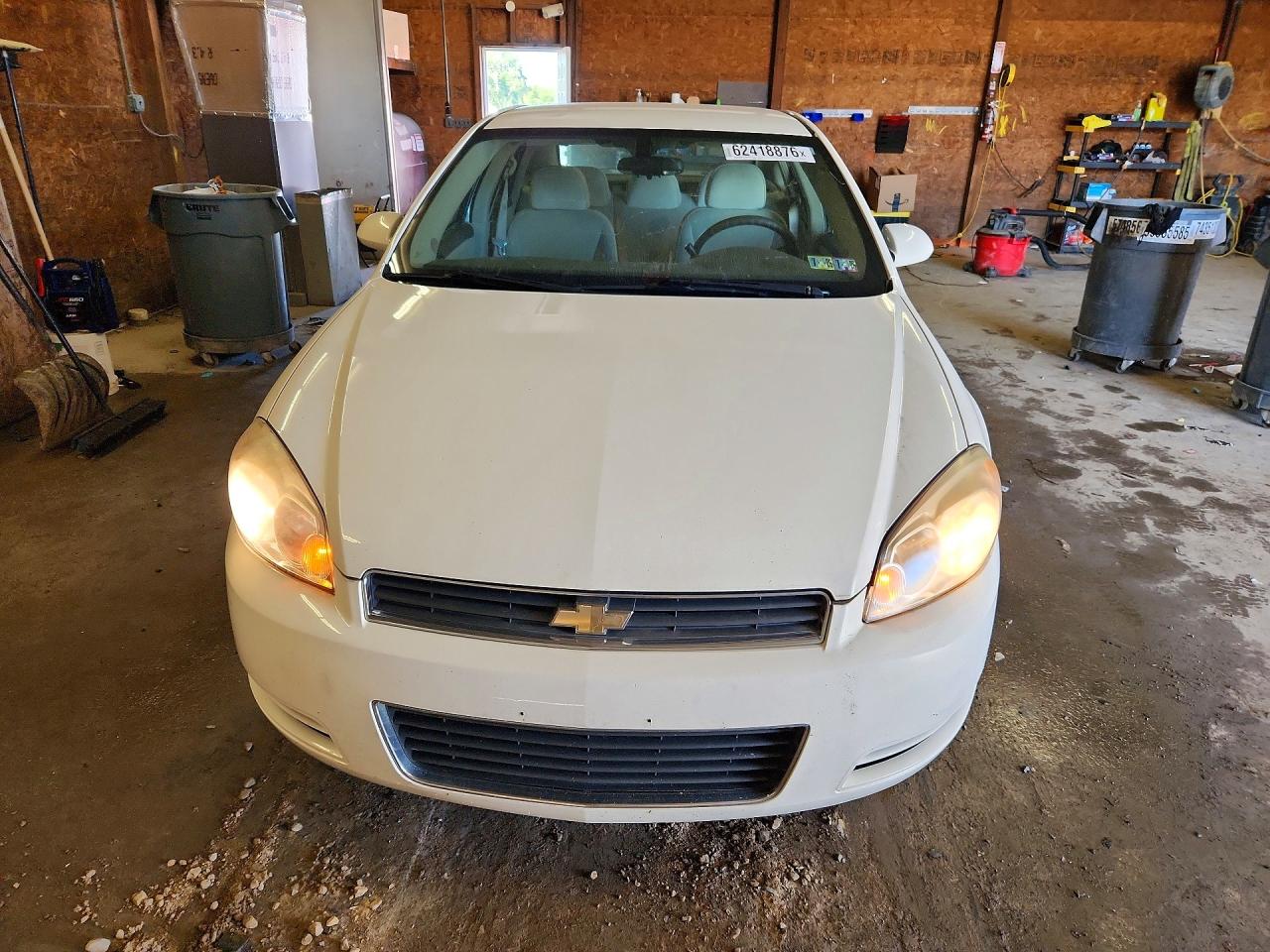 2008 Chevrolet Impala Lt White vin: 2G1WT55N189224987