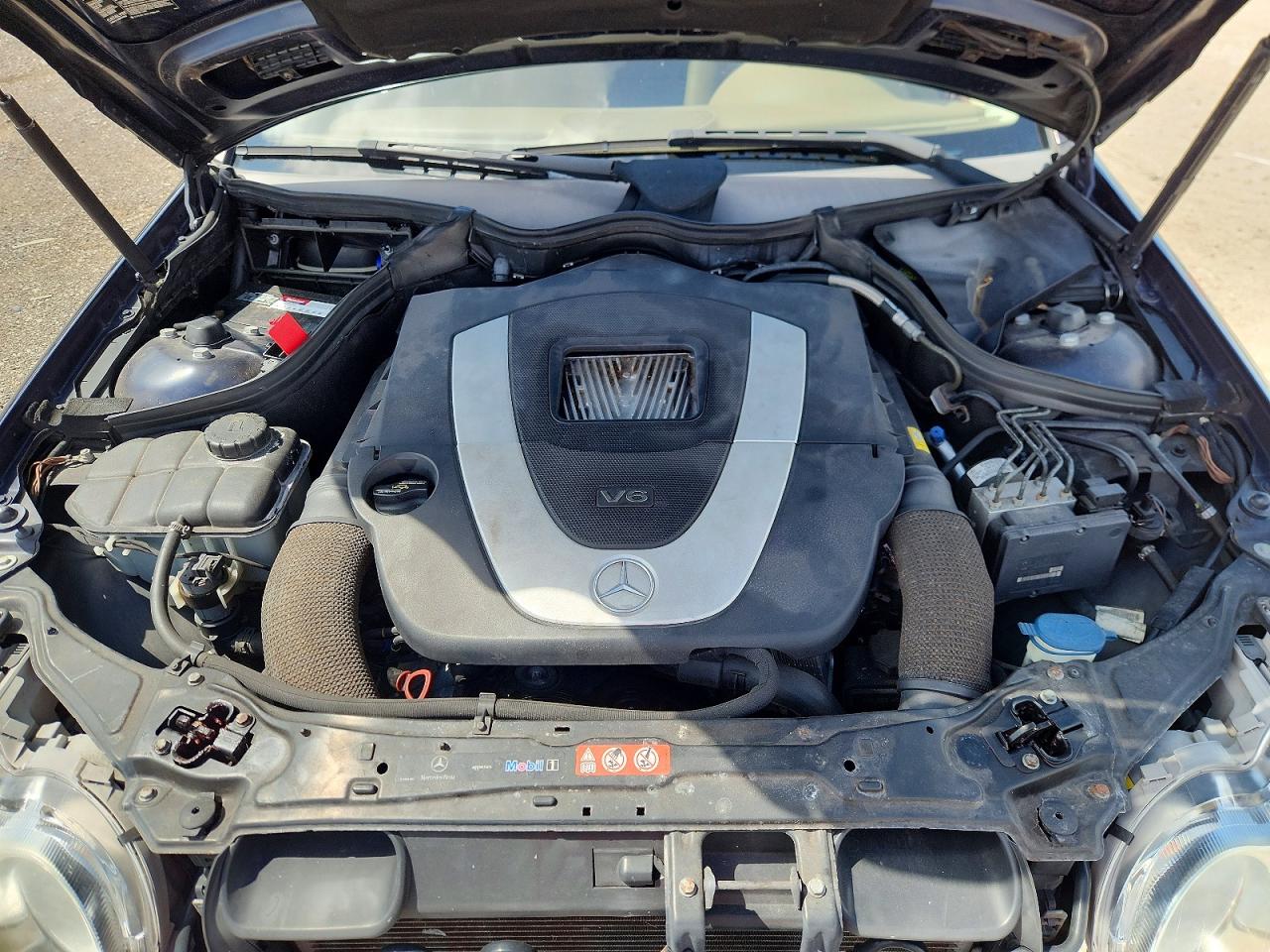 2007 Mercedes-benz C 280 4matic Blue vin: WDBRF92H07F868180