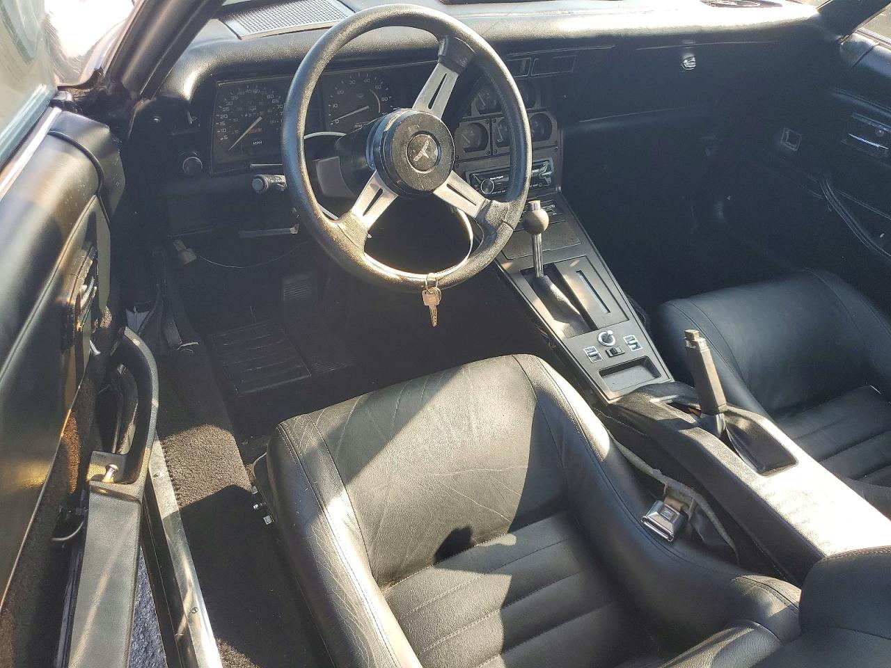 1982 Chevrolet Corvette Black vin: 1G1AY0783C5110520