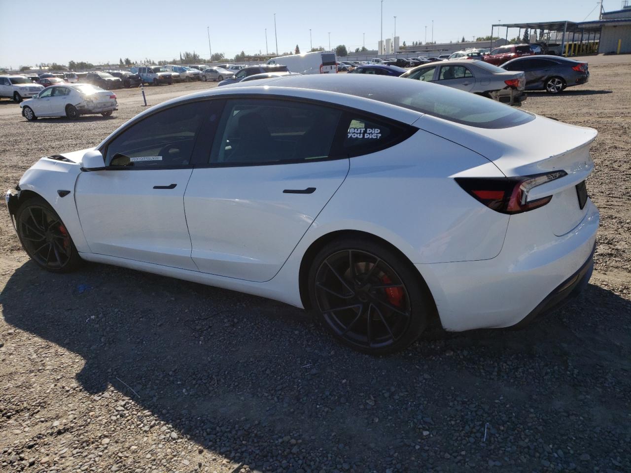 2025 Tesla Model 3 Белый vin: 5YJ3E1ET7SF030382