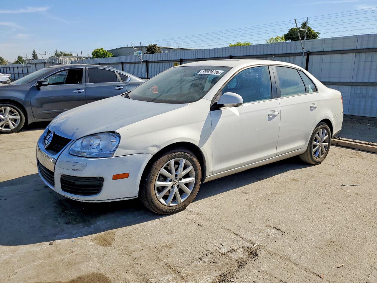 2010 Volkswagen Jetta Se White vin: 3VWRZ7AJ7AM166914