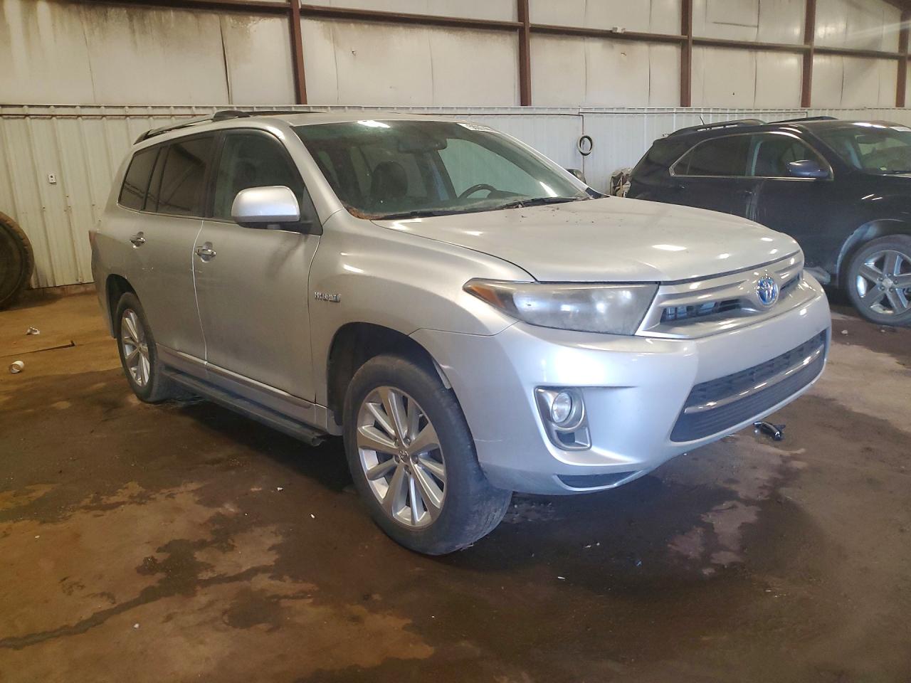 2011 Toyota Highlander Hybrid Limited Silver vin: JTEDC3EH3B2001042