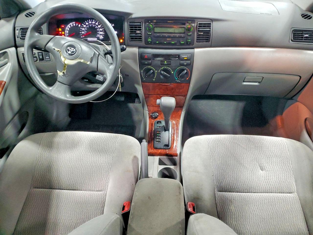 2006 Toyota Corolla Ce Silver vin: 1NXBR30E66Z635703