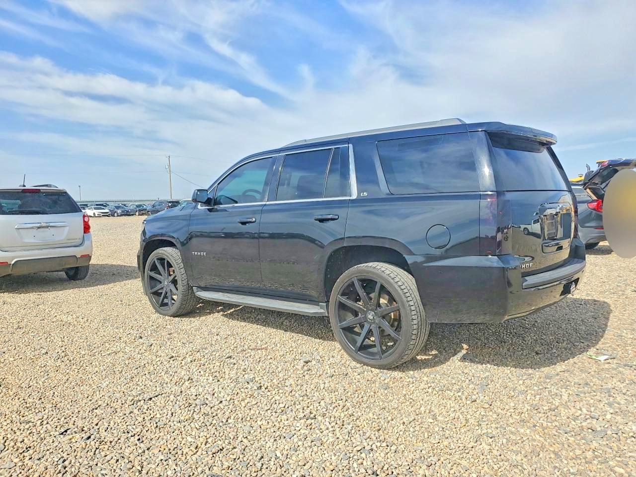 2015 Chevrolet Tahoe C1500 Ls Black vin: 1GNSCAKC4FR110946