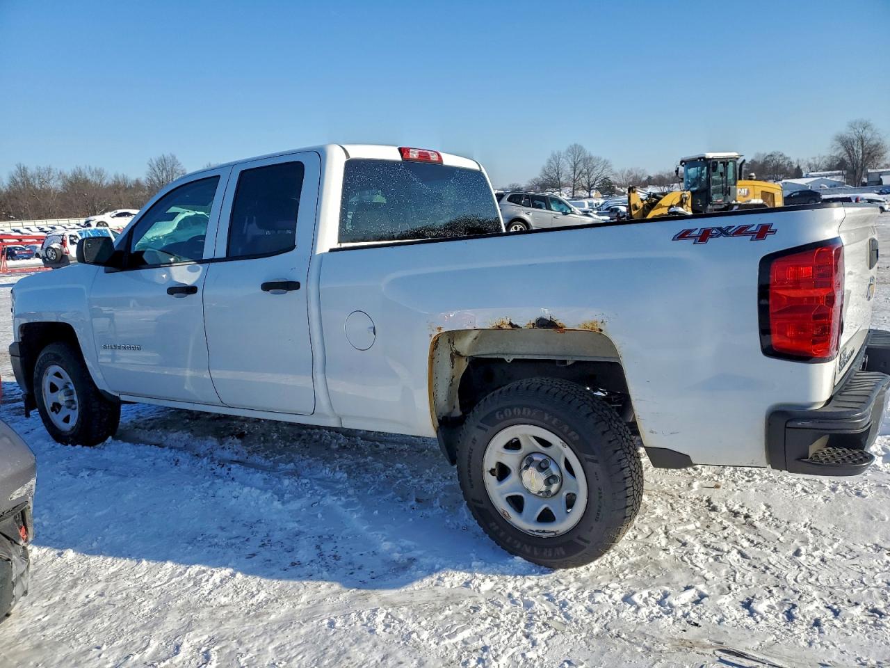 2014 Chevrolet Silverado K1500 White vin: 1GCVKPEH7EZ120002
