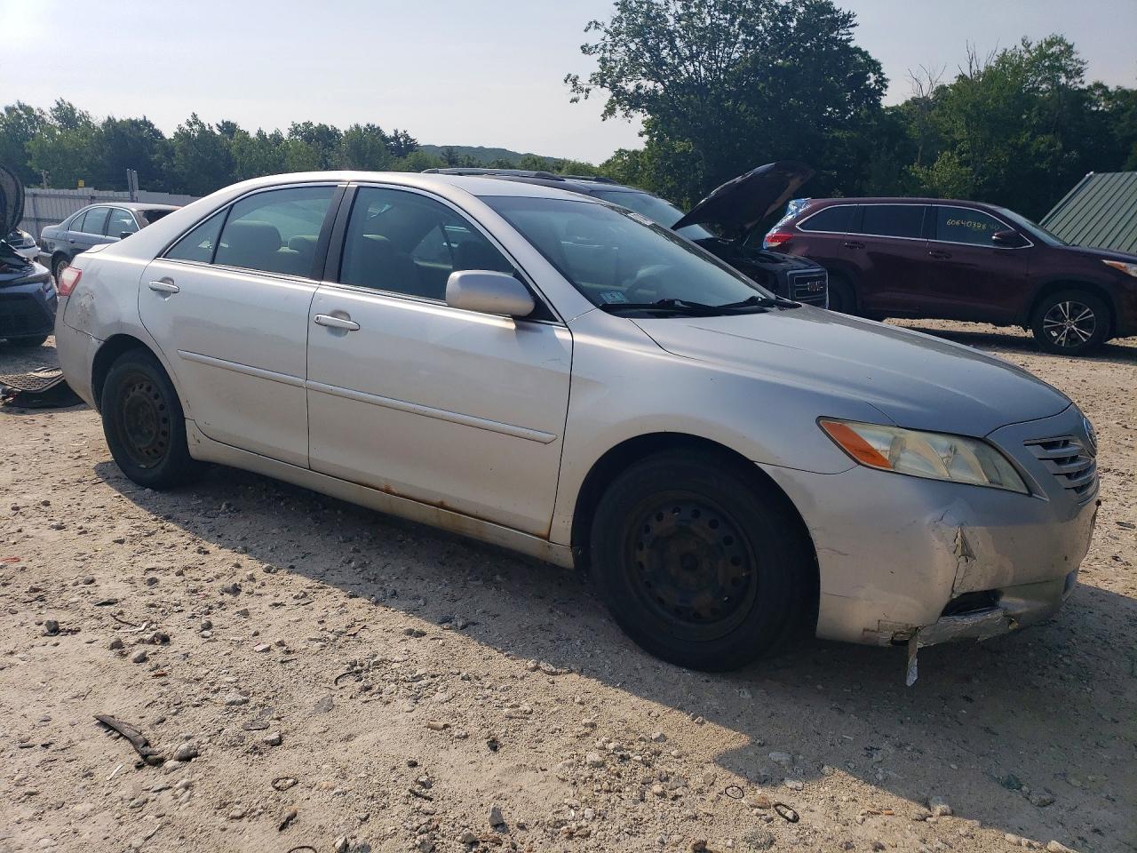 2007 Toyota Camry Ce Silver vin: 4T1BE46K87U646492