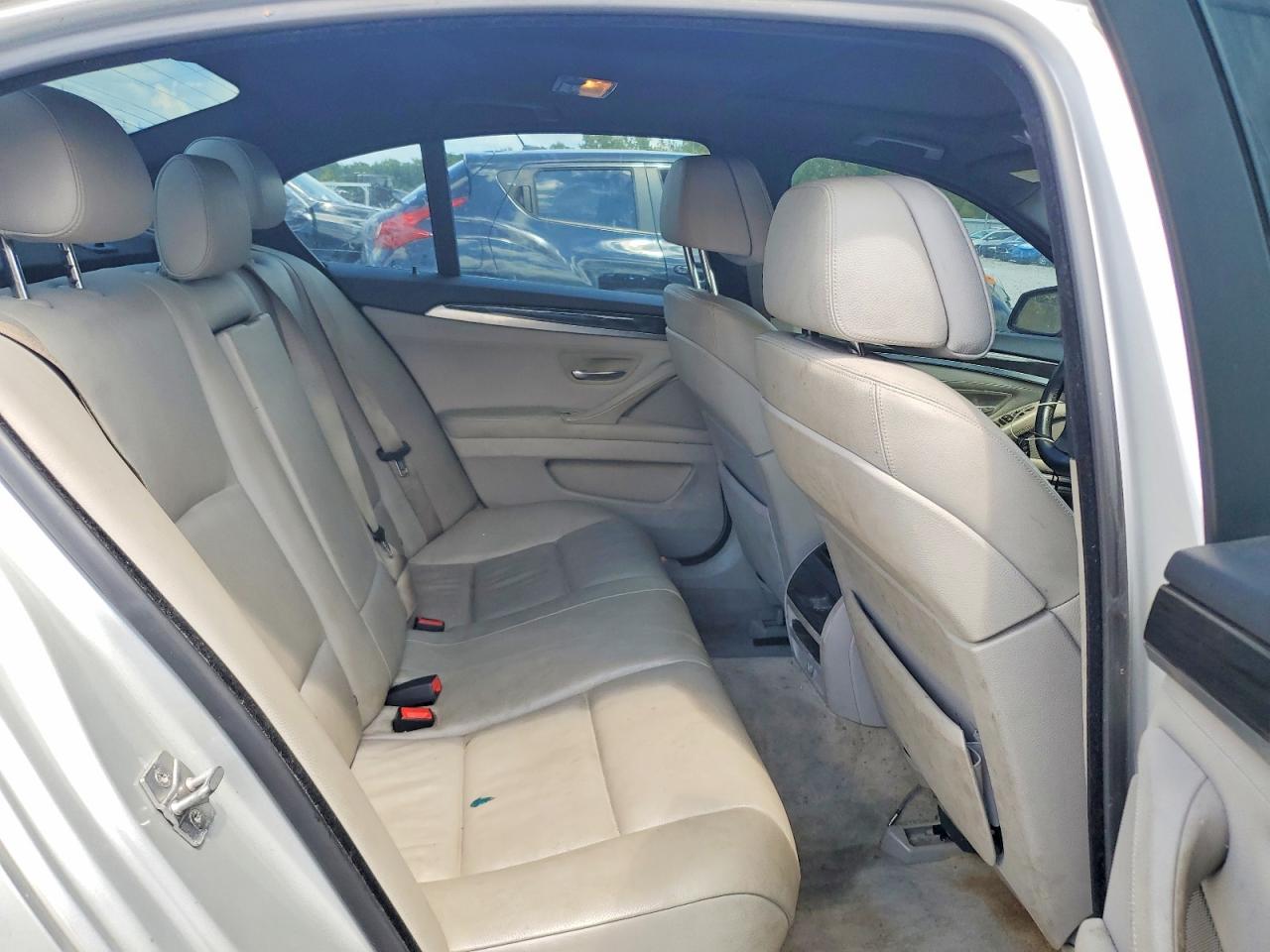 2012 Bmw 550 I Silver vin: WBAFR9C58CDV58409