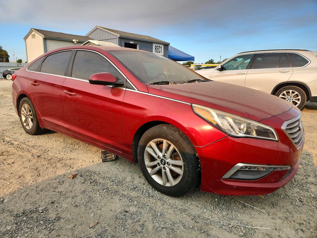 2015 Hyundai Sonata Se Красный vin: 5NPE24AF3FH231674