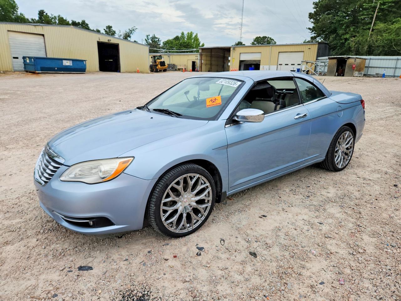 2013 Chrysler 200 Limited Blue vin: 1C3BCBFG4DN507478