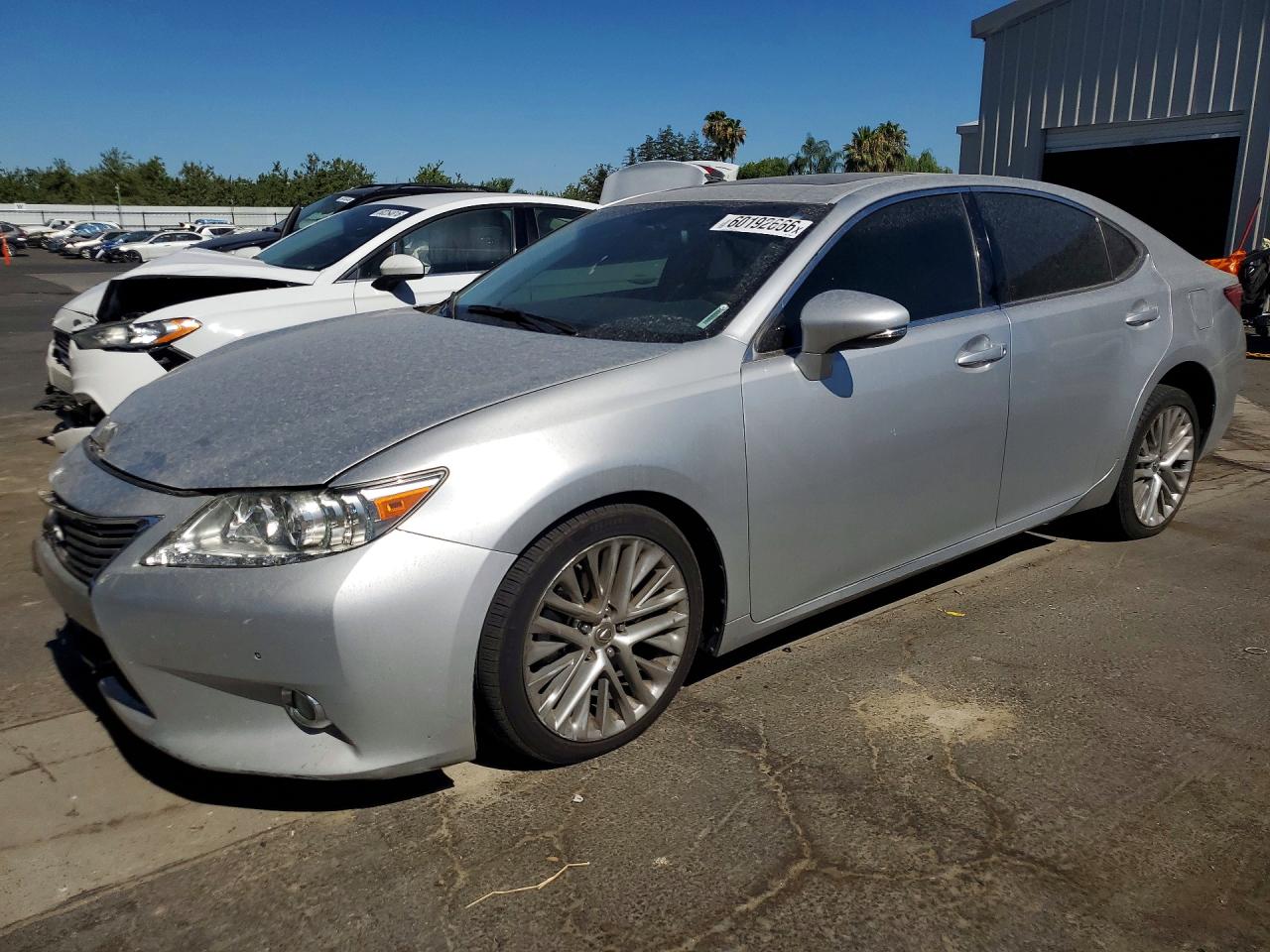2014 Lexus Es 350 Silver vin: JTHBK1GG6E2119094