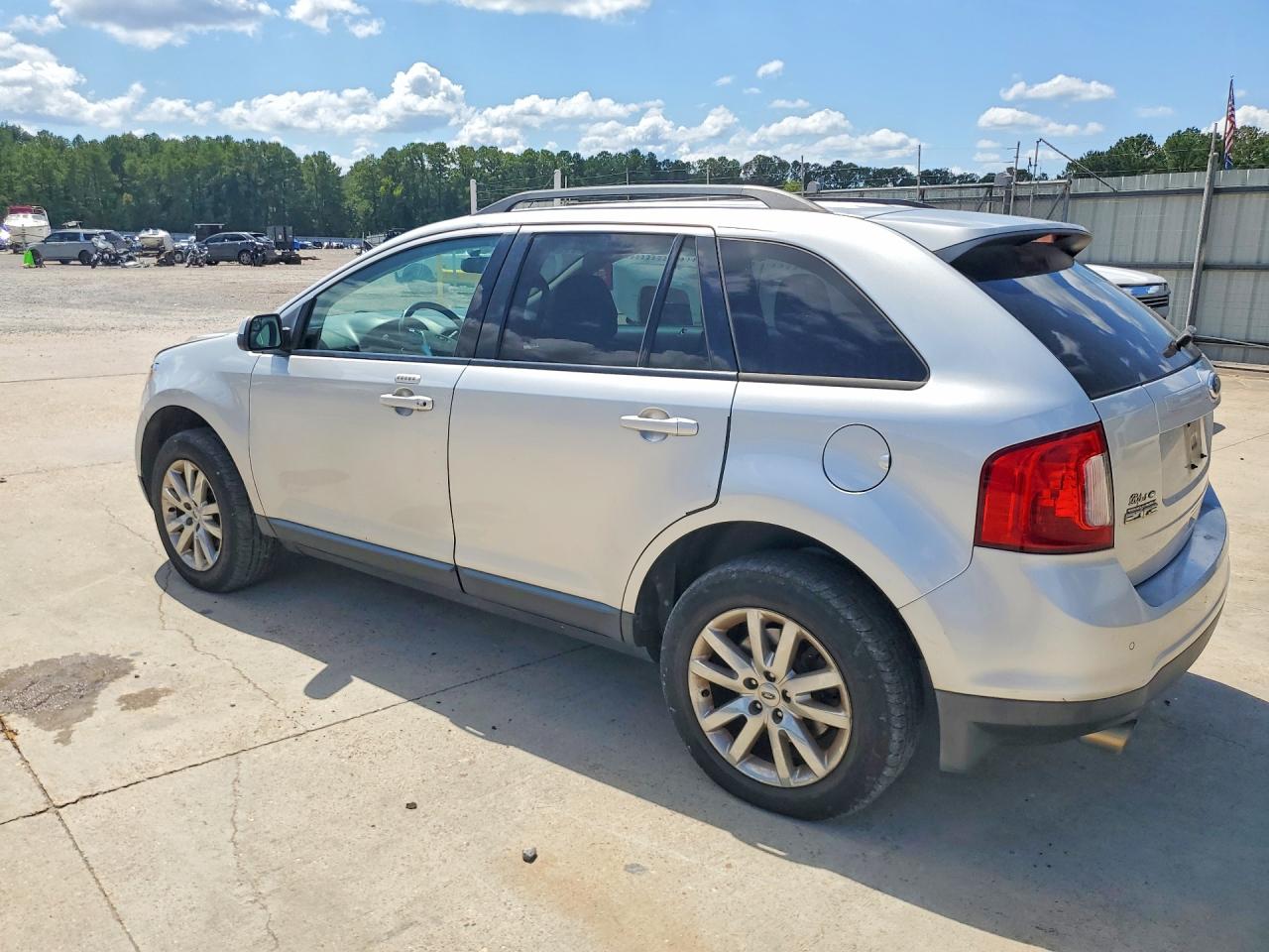 2013 Ford Edge Sel Silver vin: 2FMDK3JC2DBE33518