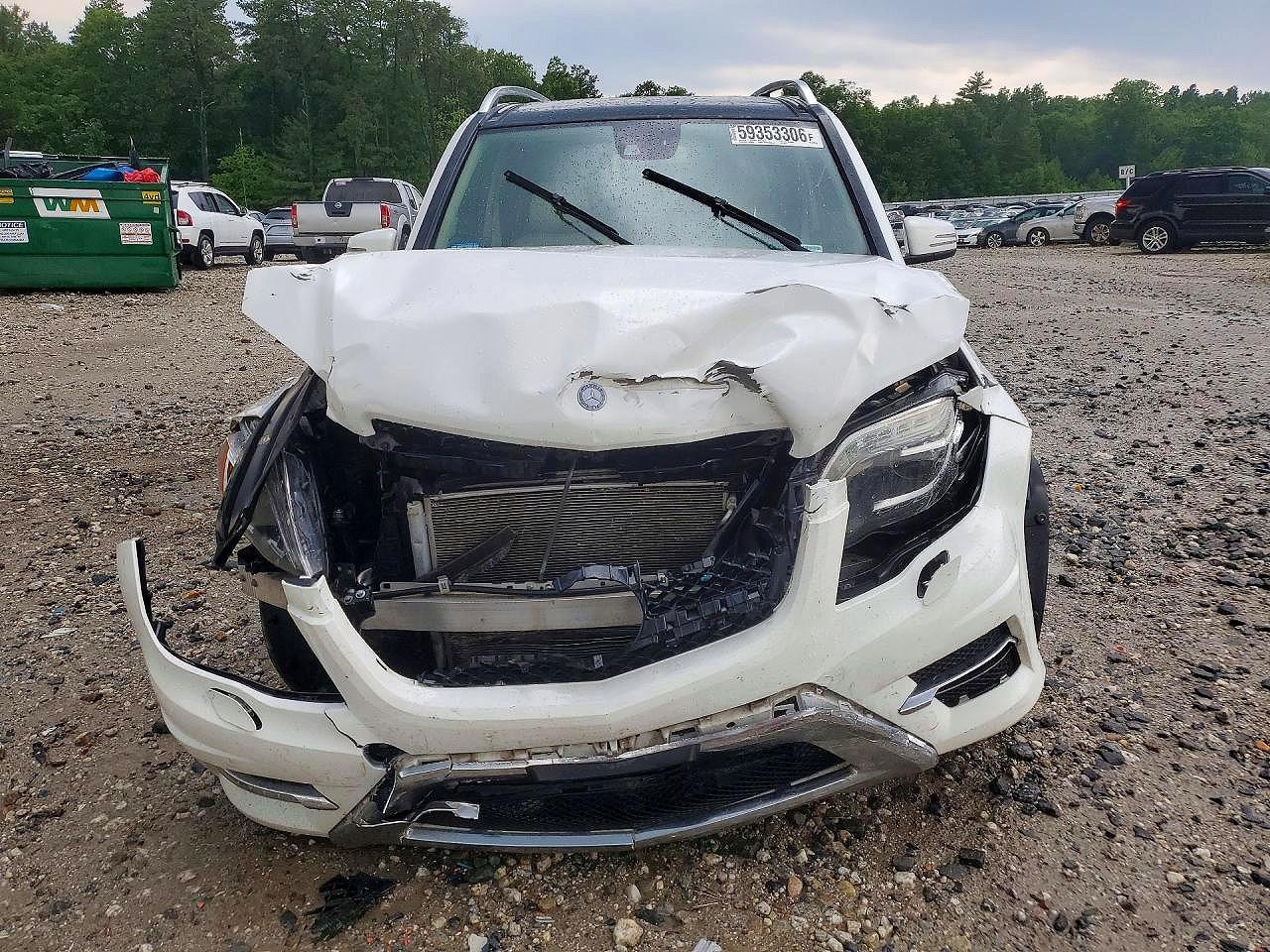 2013 Mercedes-benz Glk 350 4matic White vin: WDCGG8JB5DG075194
