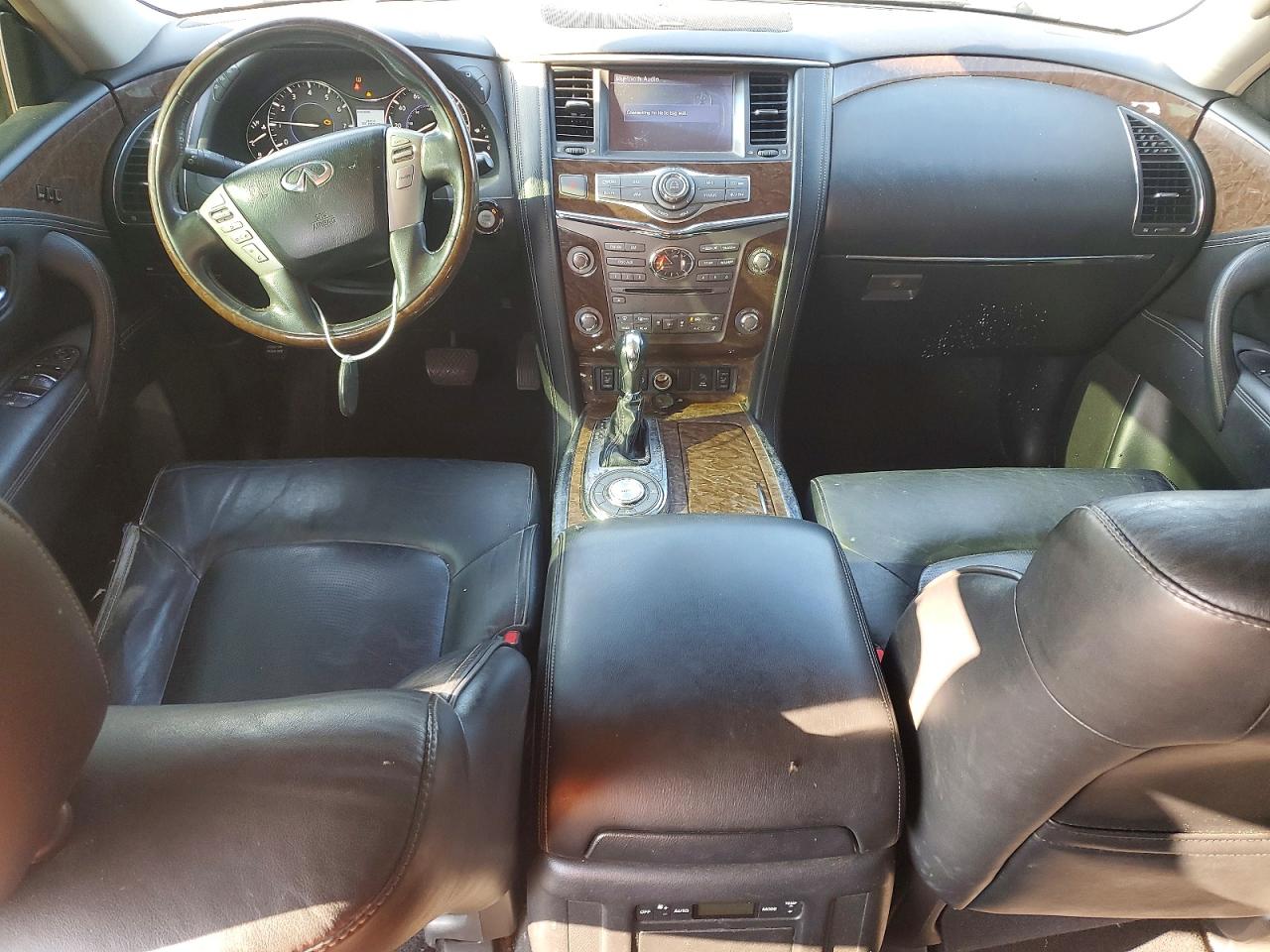2015 Infiniti Qx80 Base Brown vin: JN8AZ2NFXF9573709