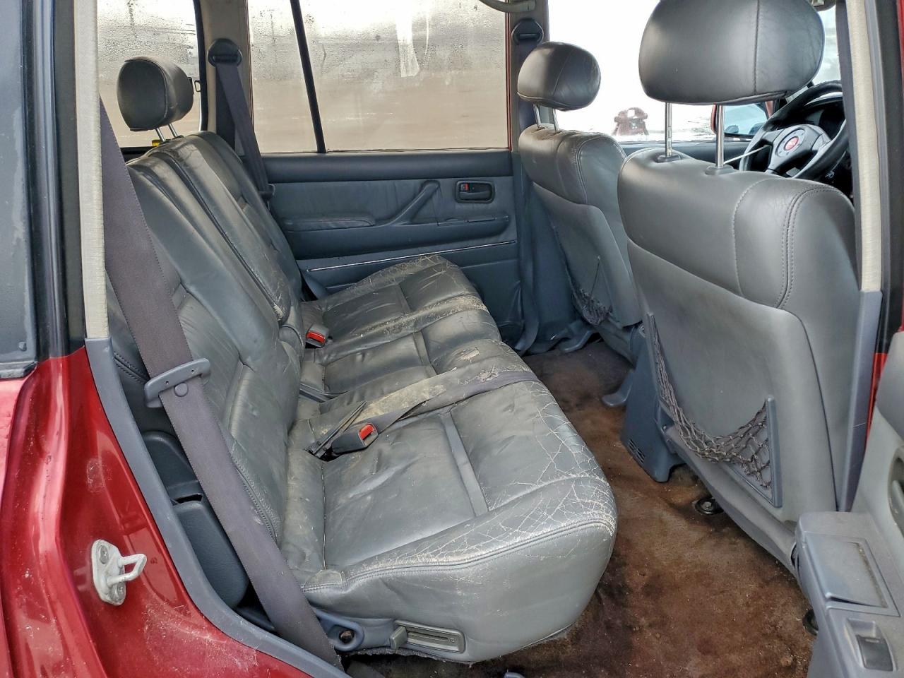 1993 Toyota Land Cruiser Dj81 Burgundy vin: JT3DJ81W3P0032925
