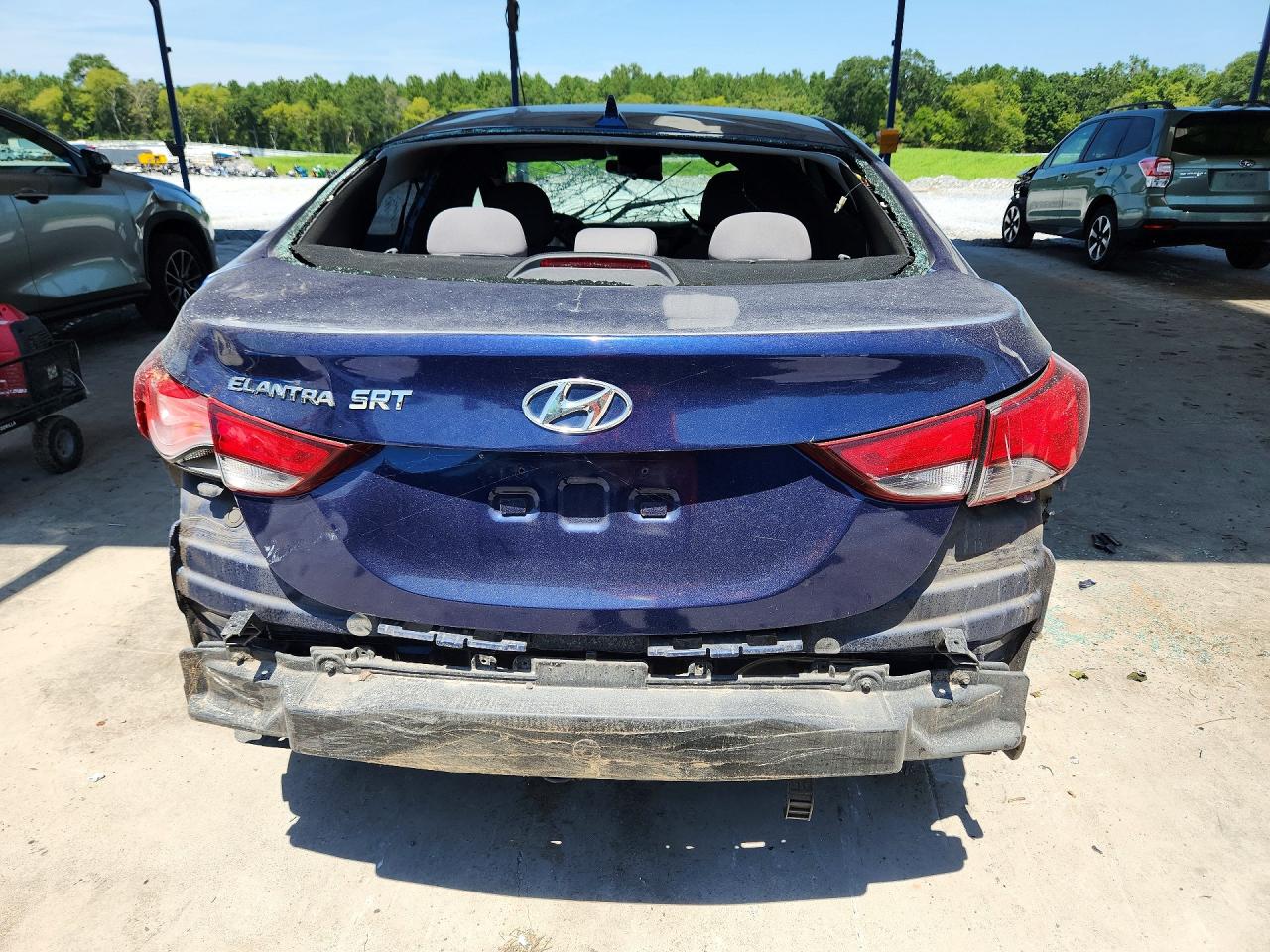 2015 Hyundai Elantra Se Синий vin: 5NPDH4AE1FH637387