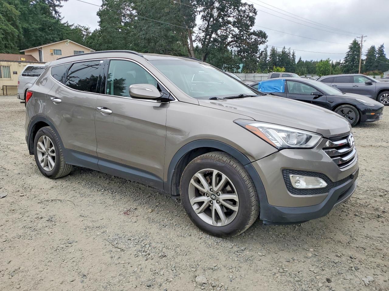 2014 Hyundai Santa Fe Sport 2.0t Gray vin: 5XYZUDLA1EG224757