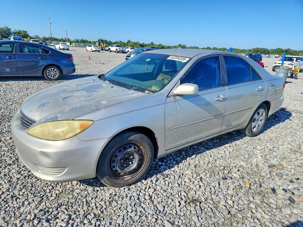 2006 Toyota Camry Le Silver vin: 4T1BE32K06U749047