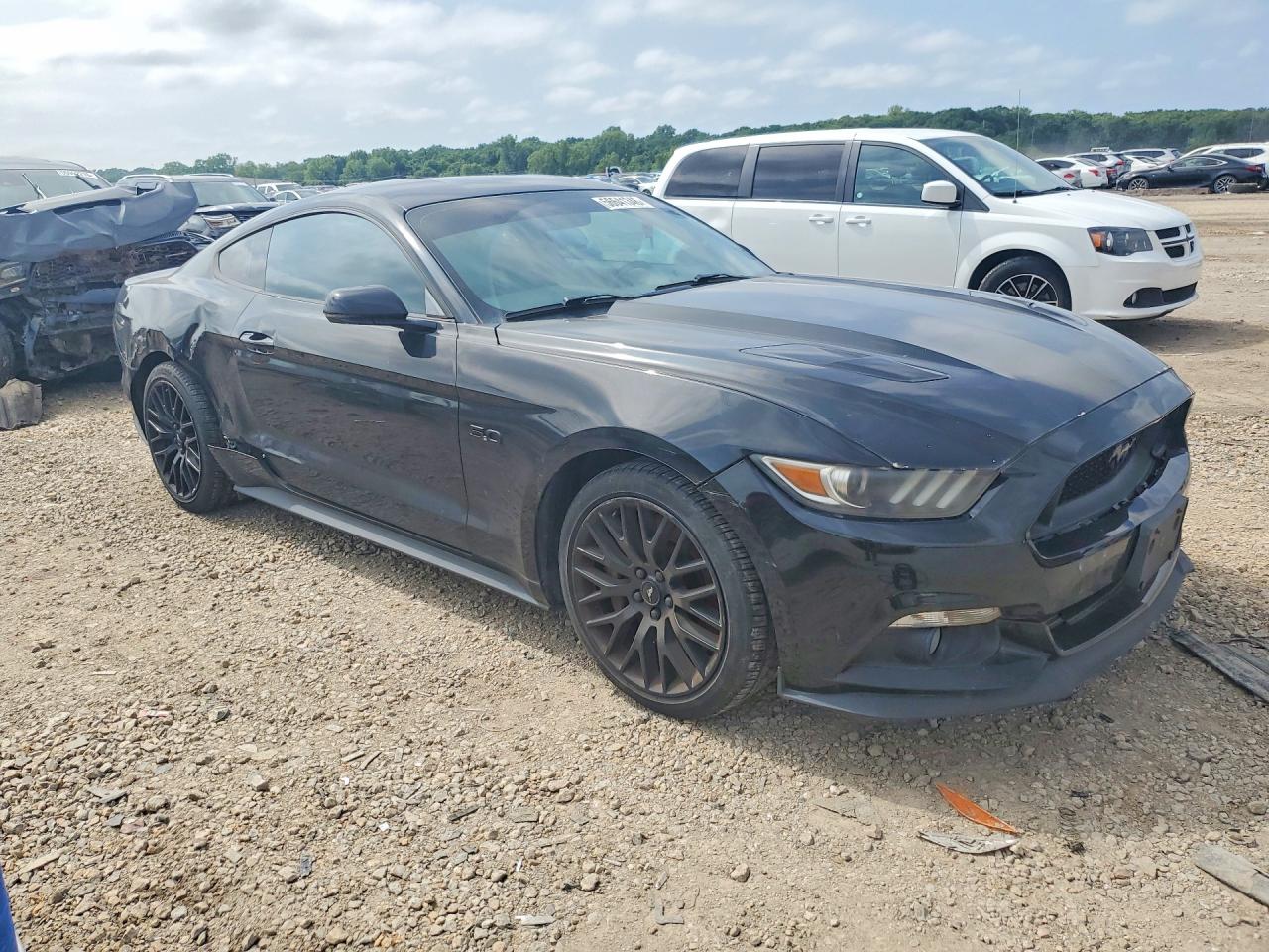 2016 Ford Mustang Gt Black vin: 1FA6P8CF9G5237349