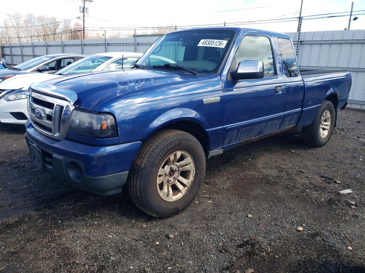 2010 Ford Ranger Super Cab Синий vin: 1FTLR4FE2APA25715