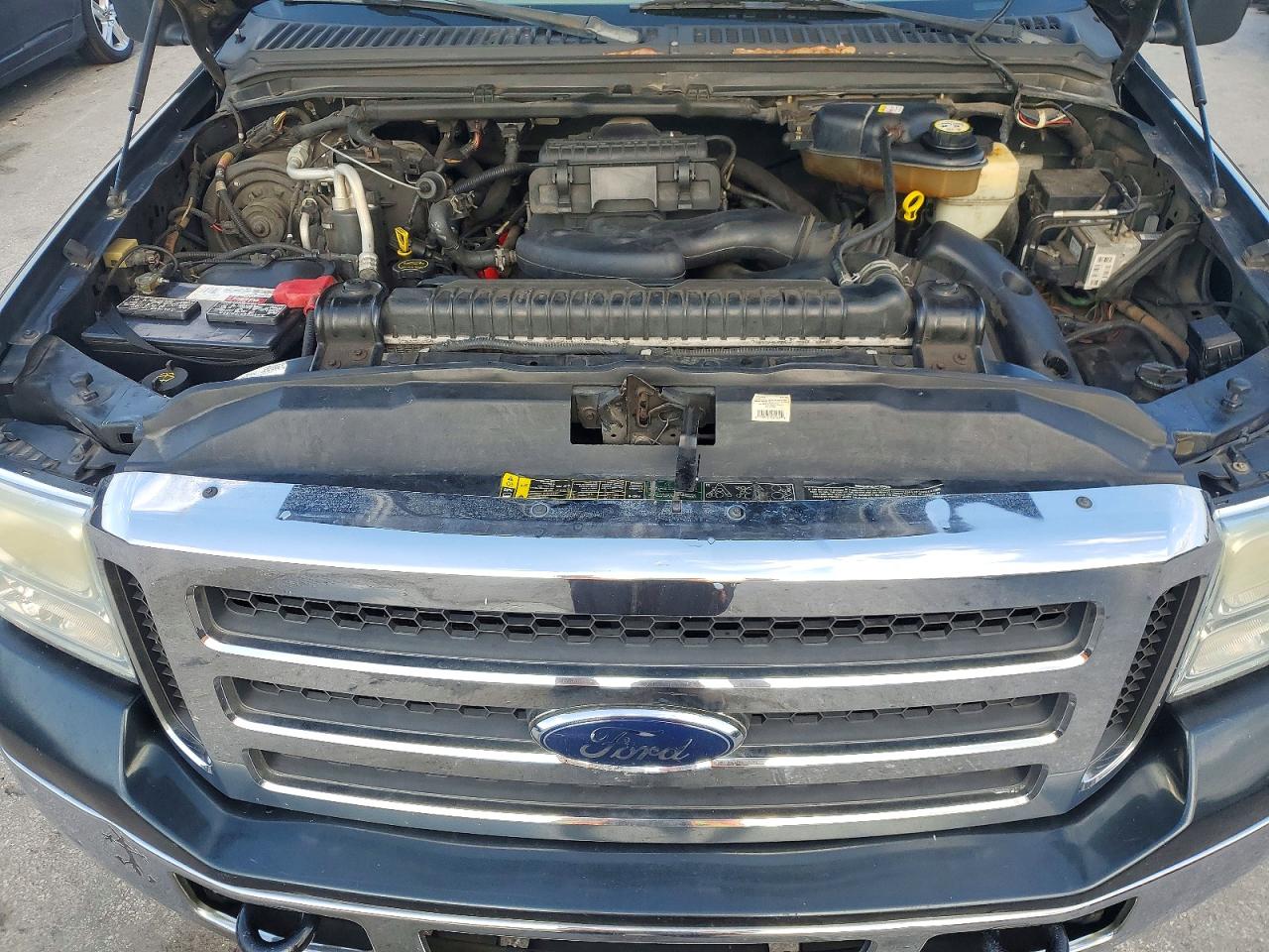 2005 Ford F250 Super Duty Green vin: 1FTSW21595EA70720
