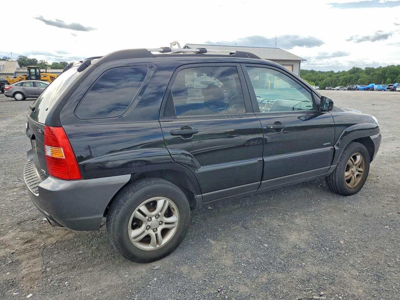 2006 Kia Sportage Lx Черный vin: KNDJE723567175138