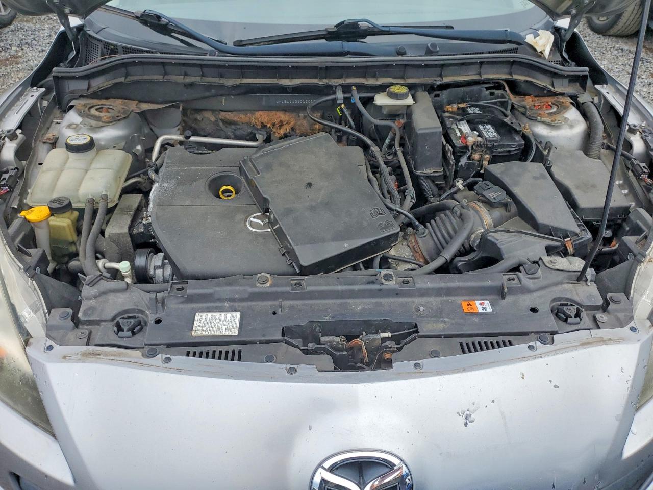 2012 Mazda 3 I Gray vin: JM1BL1UG8C1506770