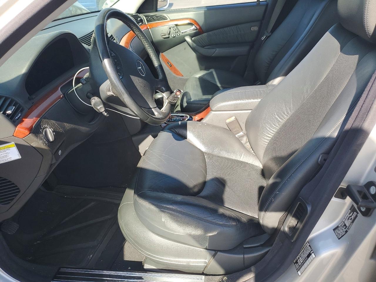 2006 Mercedes-benz S 430 4matic Silver vin: WDBNG83J26A482430
