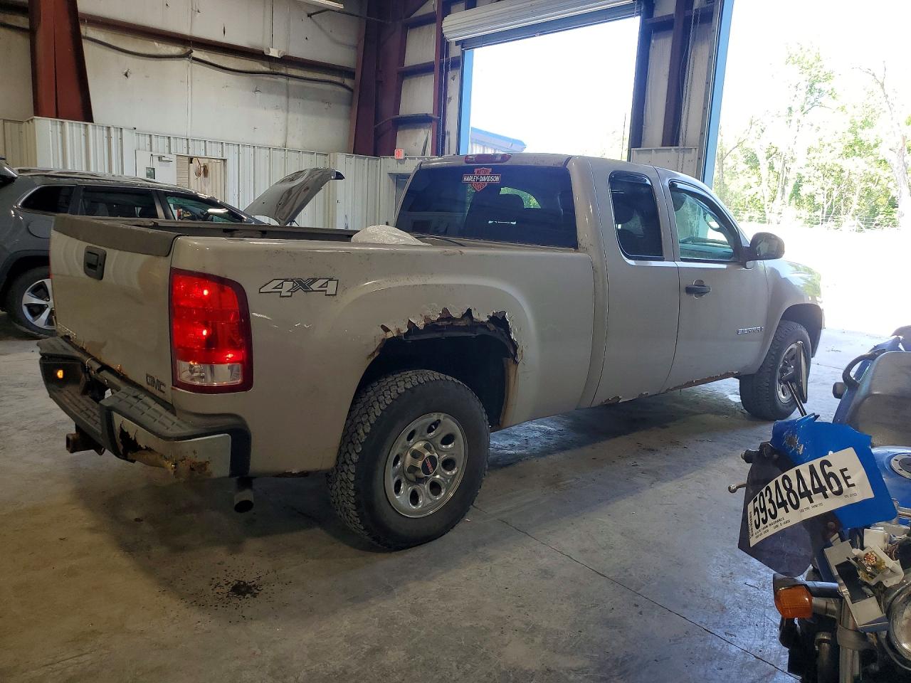 2009 Gmc Sierra K1500 Gray vin: 1GTEK19C59Z137527