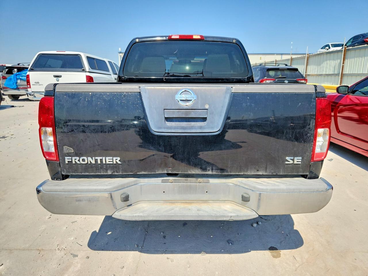 2008 Nissan Frontier Se V6 Black vin: 1N6AD07U98C412782