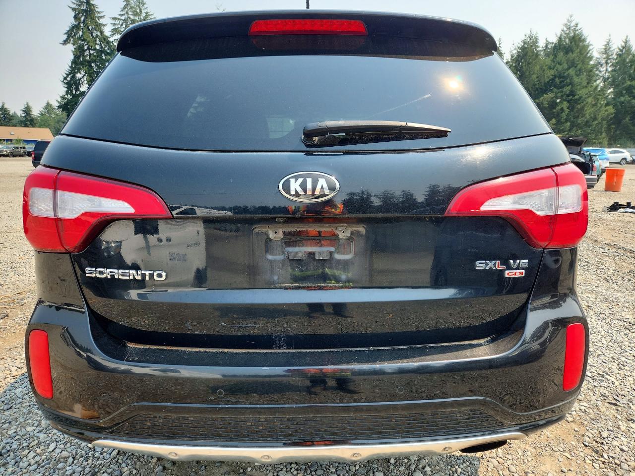 2014 Kia Sorento Sx Limited Black vin: 5XYKWDA70EG449738