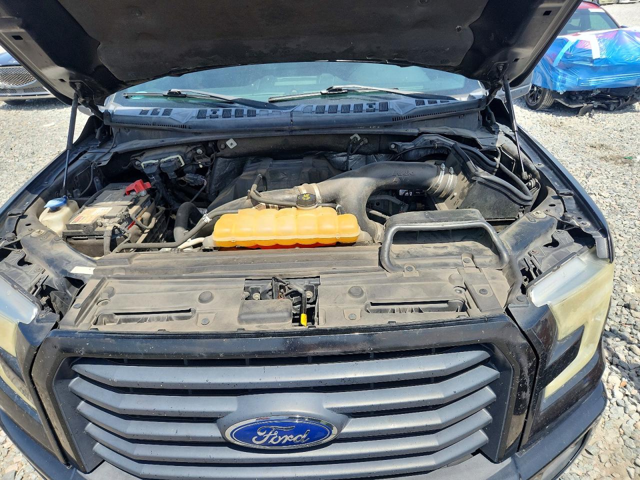 2015 Ford F150 Supercrew Black vin: 1FTEW1EP7FKE07214