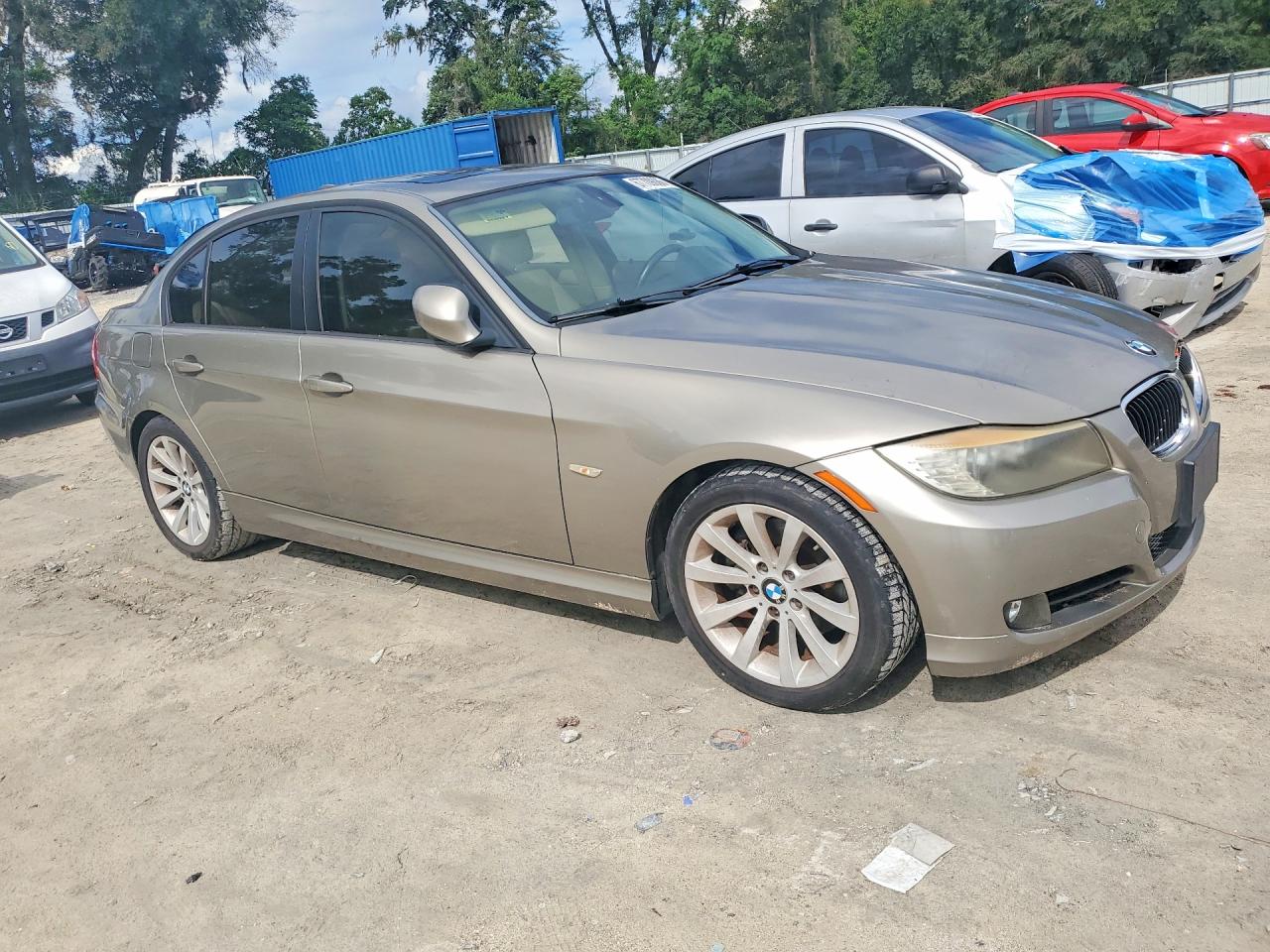 2011 Bmw 328 I Sulev Gray vin: WBAPH5C56BA443226