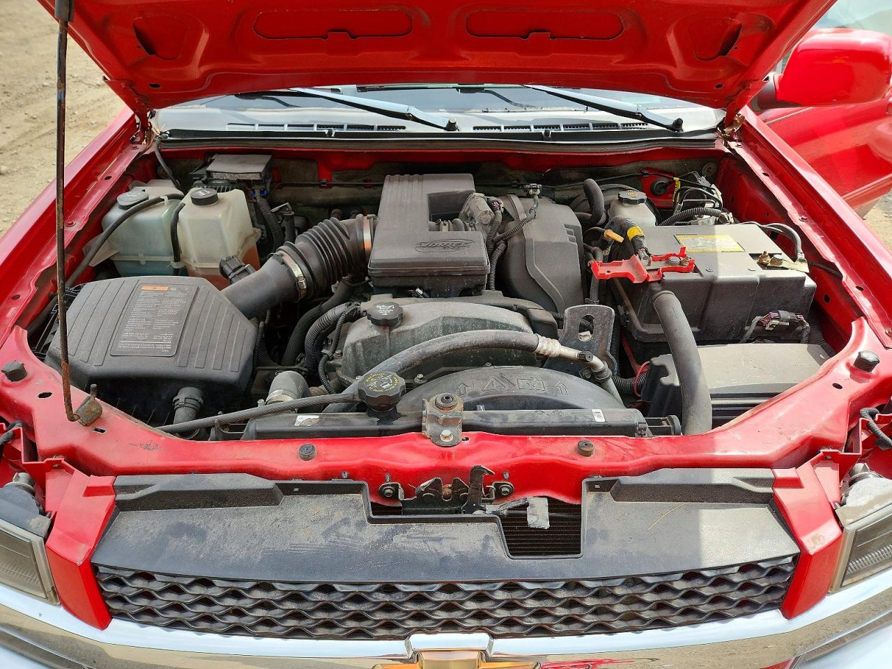2012 Chevrolet Colorado Lt Red vin: 1GCHTDFE5C8148350