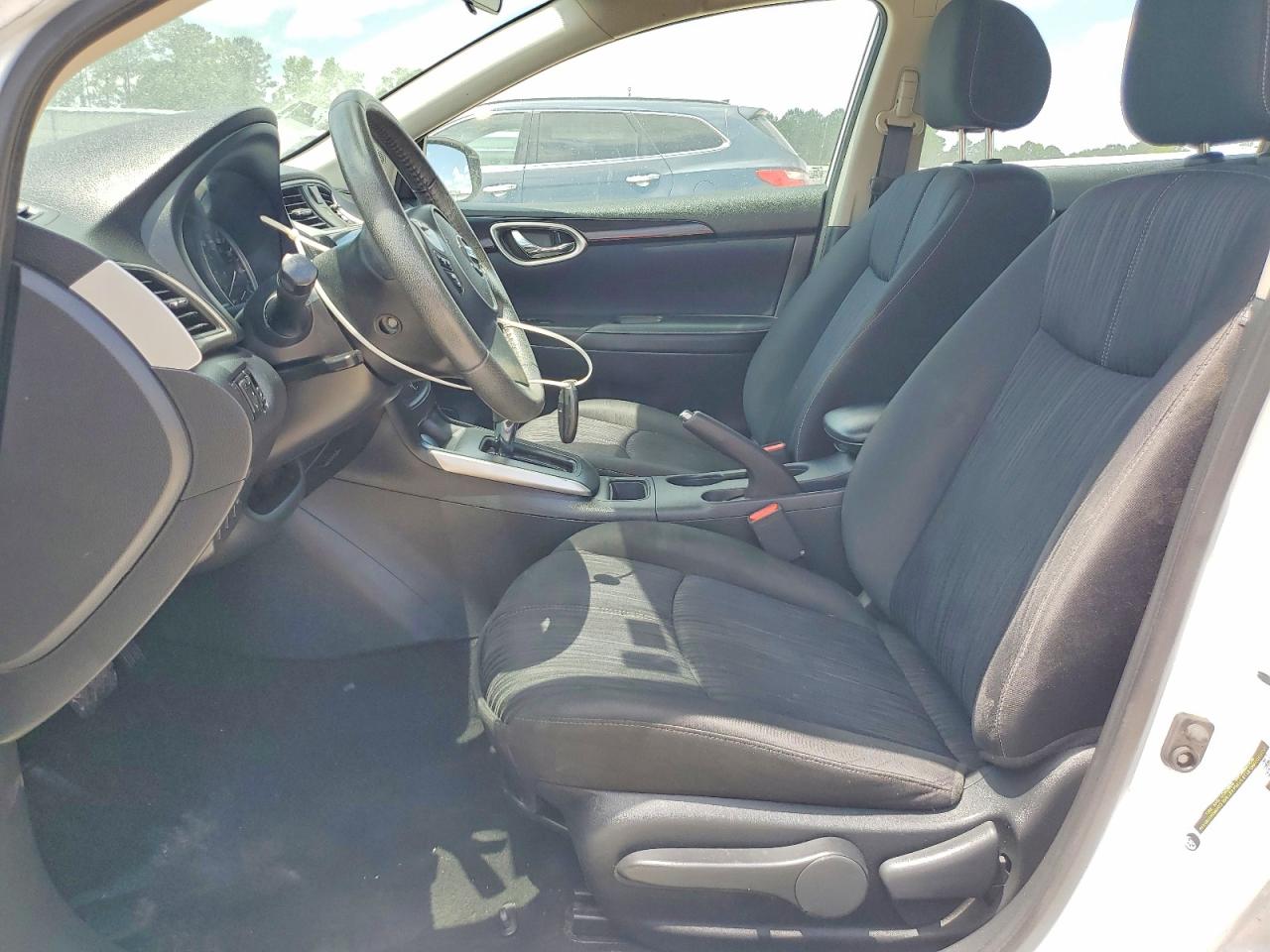 2018 Nissan Sentra Sv White vin: 3N1AB7AP2JY239353