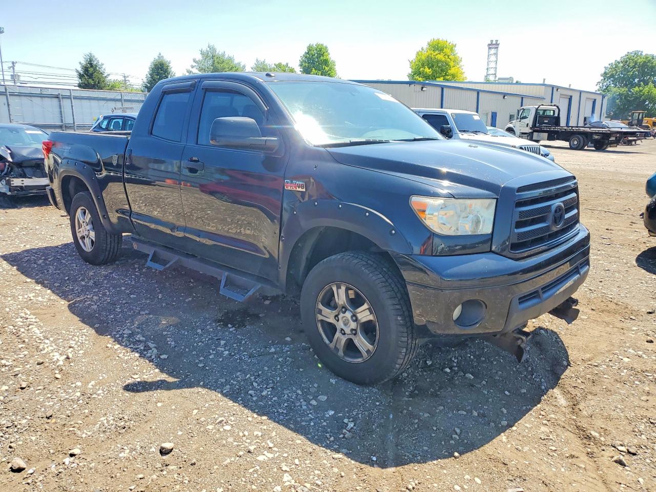 2011 Toyota Tundra Double Cab Sr5 Black vin: 5TFUY5F18BX161682