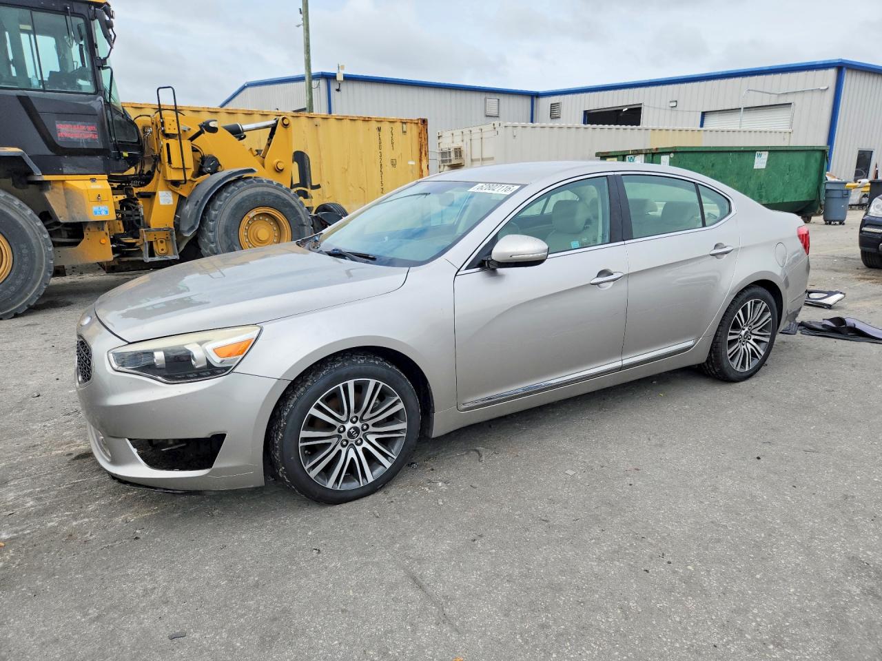 2014 Kia Cadenza Premium Золотой vin: KNALN4D74E5133798
