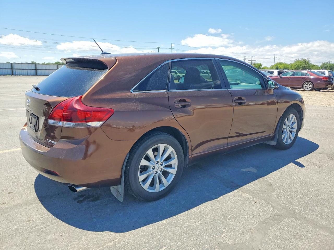 2013 Toyota Venza Le Коричневый vin: 4T3BA3BB9DU049575