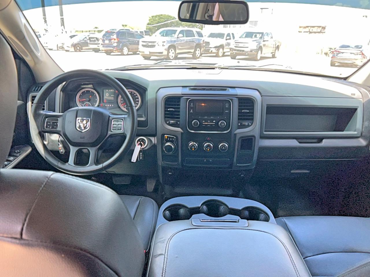 2020 Ram 1500 Classic Tradesman Black vin: 1C6RR6FG1LS128137
