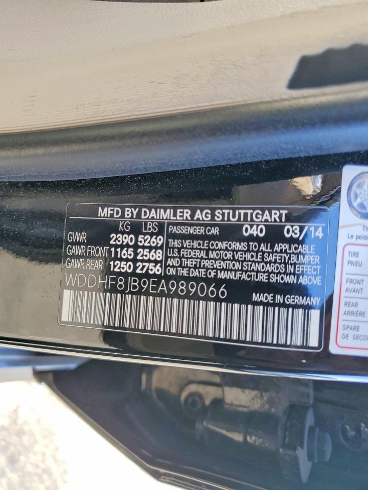 2014 Mercedes-benz E 350 4matic Black vin: WDDHF8JB9EA989066