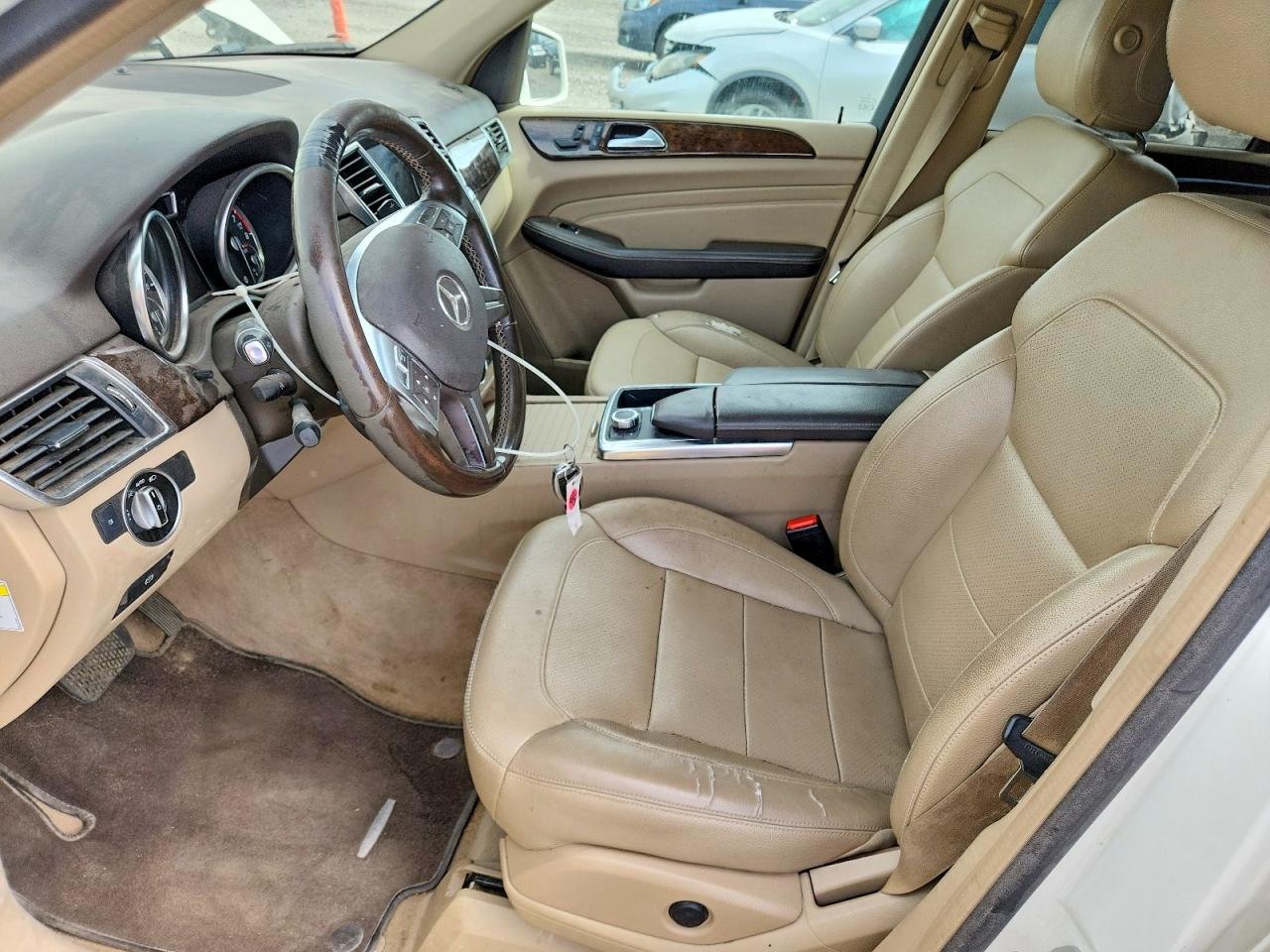 2013 Mercedes-benz Ml 350 4matic White vin: 4JGDA5HB5DA249441