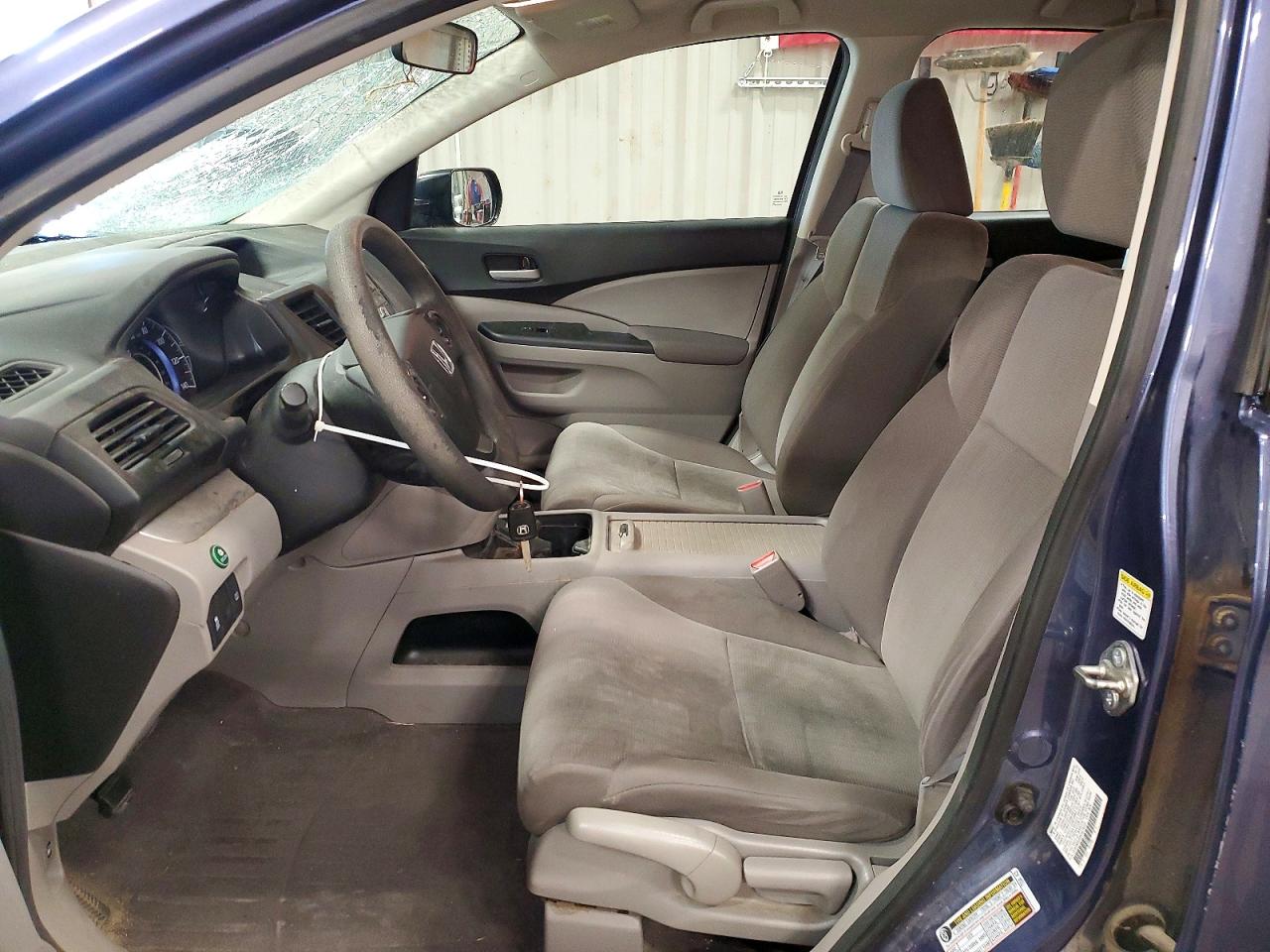 2014 Honda Cr-v Lx Blue vin: 2HKRM4H33EH679225