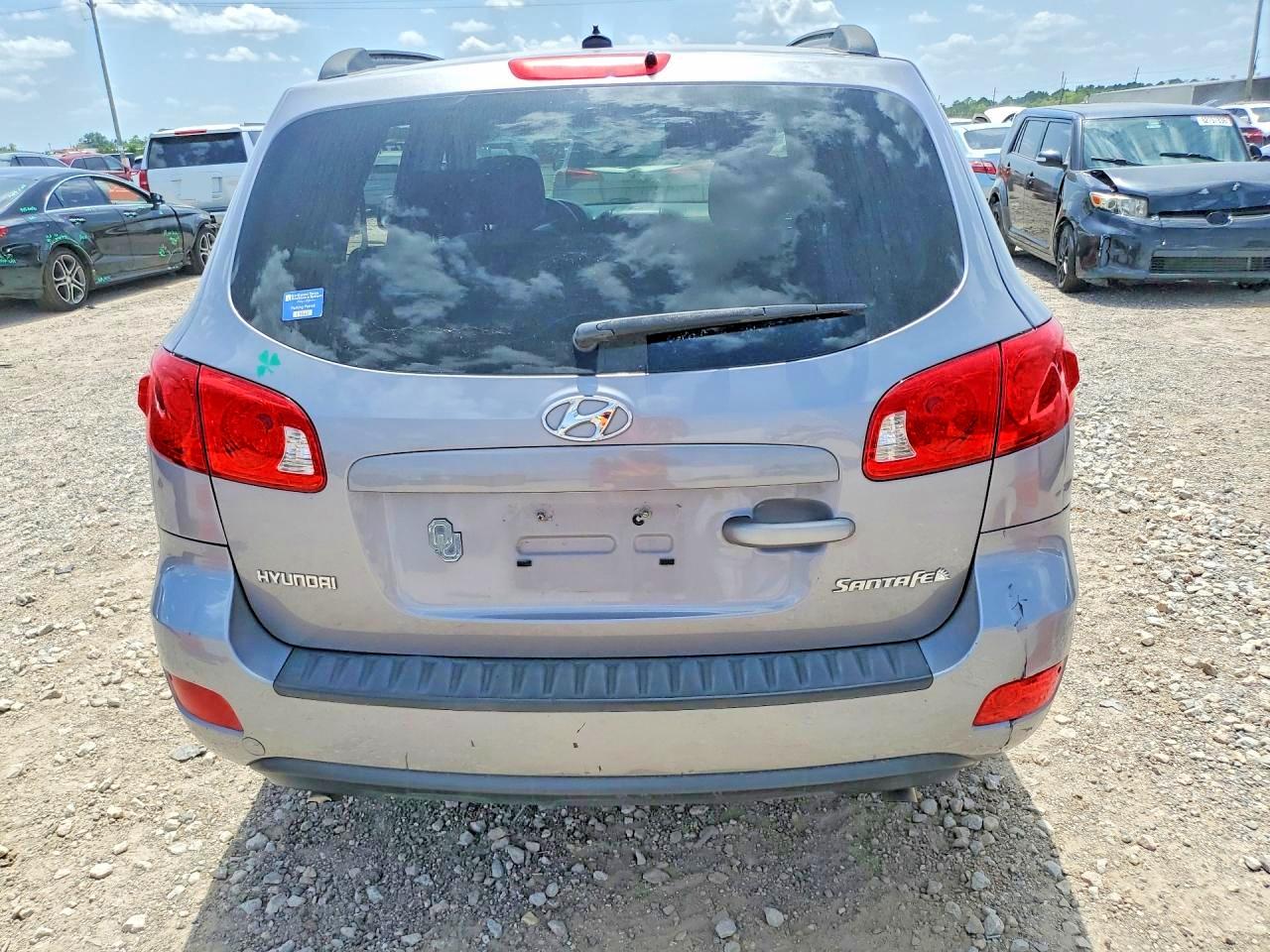 2008 Hyundai Santa Fe Gls Серебряный vin: 5NMSG13DX8H167700
