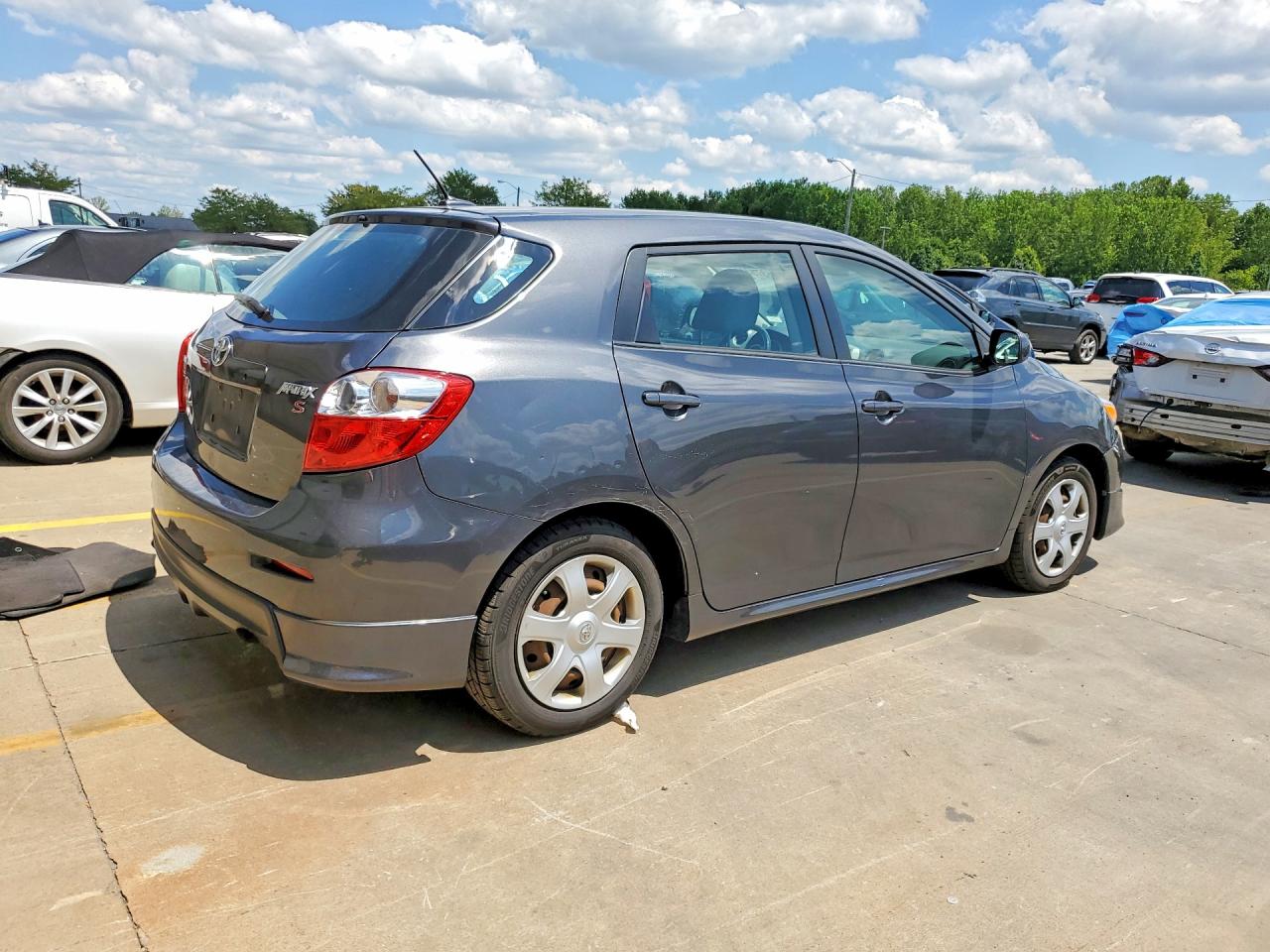 2009 Toyota Matrix S Charcoal vin: 2T1KE40E19C022749