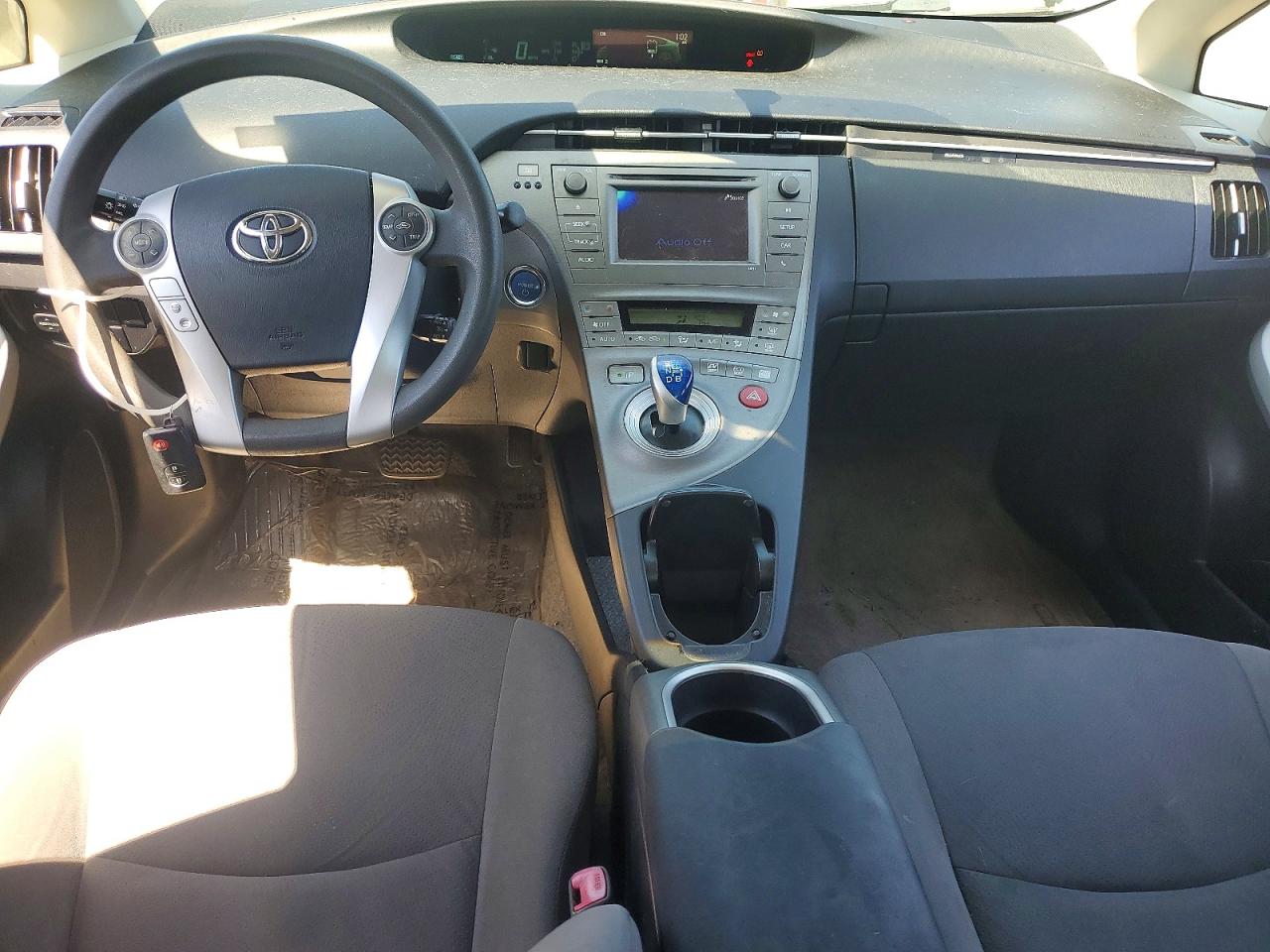 2013 Toyota Prius Two Black vin: JTDKN3DU1D5554813