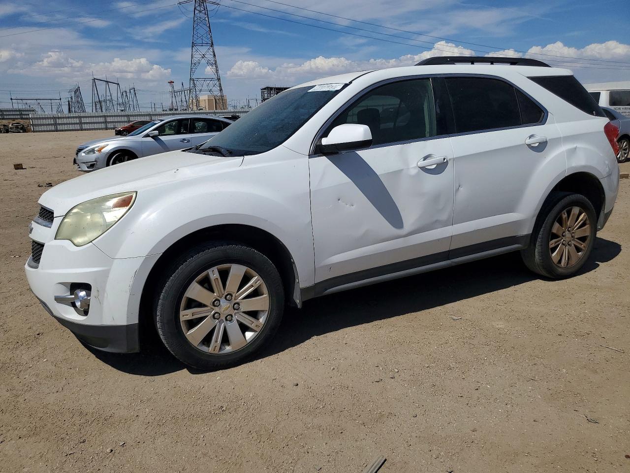 2011 Chevrolet Equinox Lt White vin: 2CNFLPE51B6384018