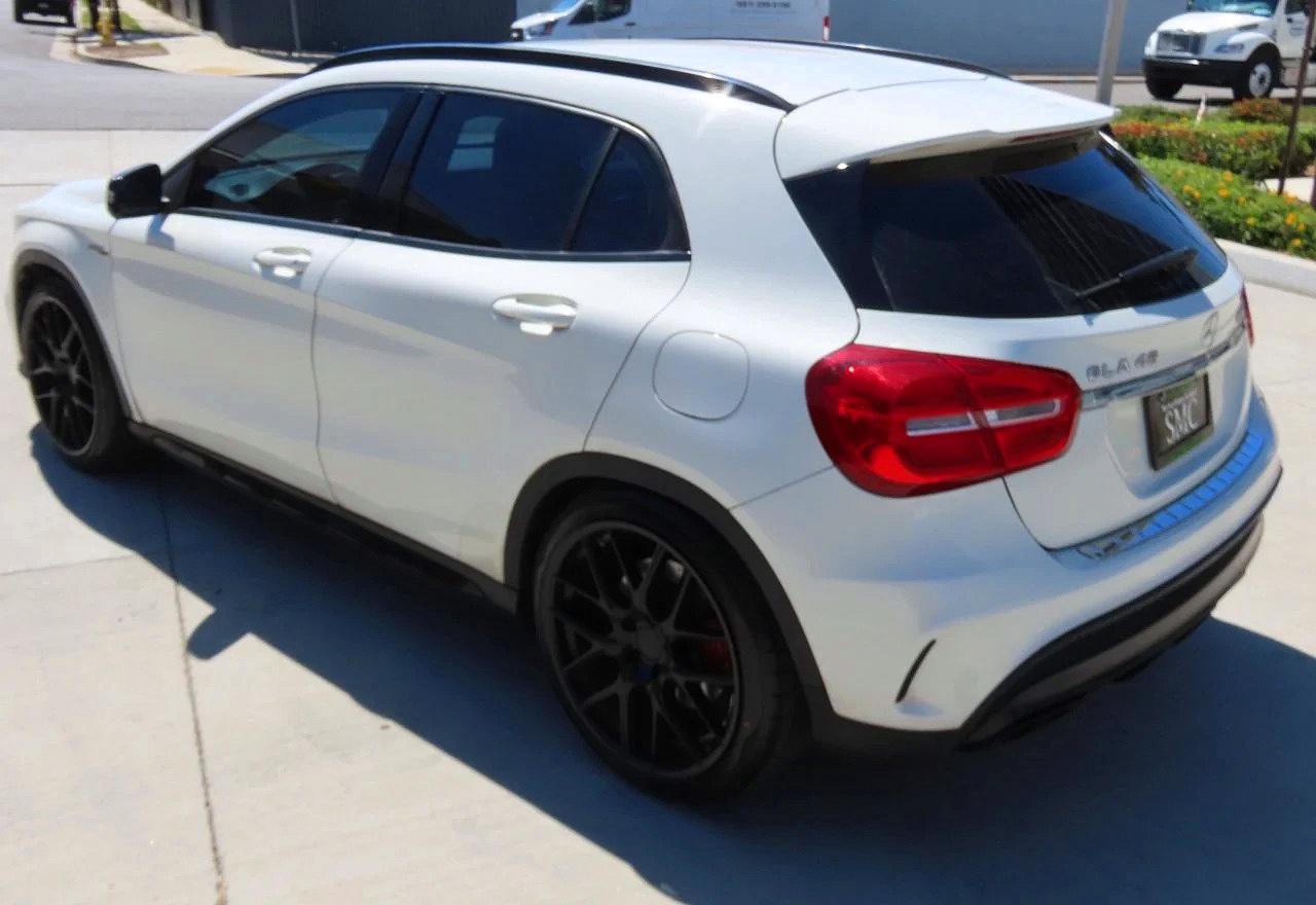 2015 Mercedes-benz Gla 45 Amg White vin: WDDTG5CBXFJ077471