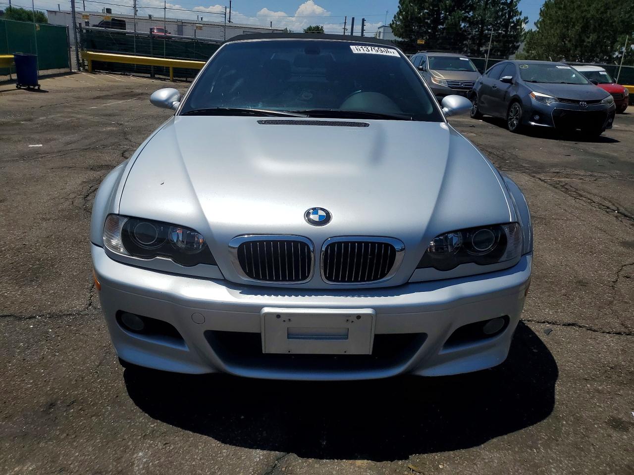 2005 Bmw M3 Серебряный vin: WBSBR93435PK08575